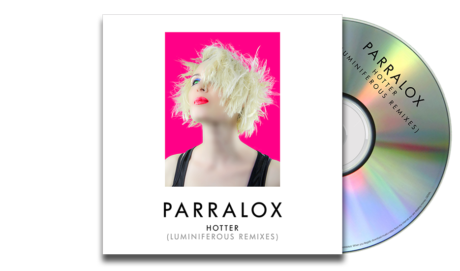 Parralox - Hotter (Luminiferous Remixes) (CDr)
